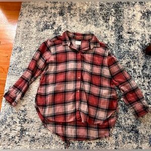 American Eagle Outfitters Flannel button down size XL